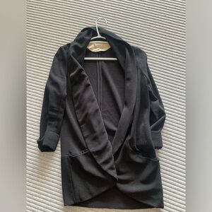 Wilfred Black Open Front blazer